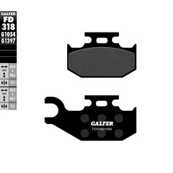 Semi-Metallic Brake Pads