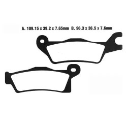 Nitro ATV Brake Pads
