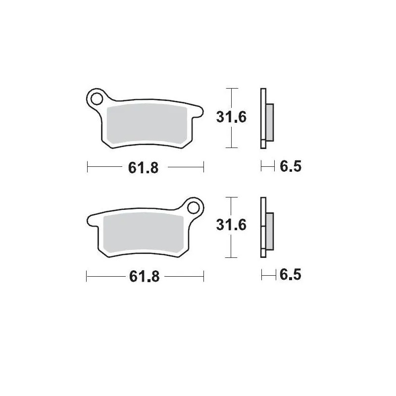 Racing GP SinterPRO Offroad Brake Pads