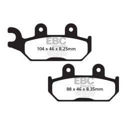 TT Sport Carbon Fusion Brake Pads