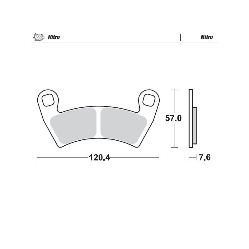 Nitro ATV Brake Pads