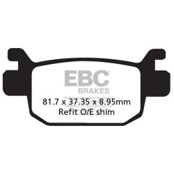 SFAC Carbon Series Scooter Brake Pads