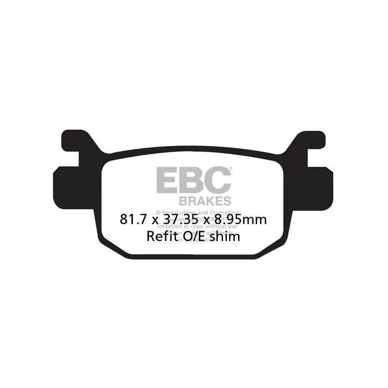 SFAC Carbon Series Scooter Brake Pads