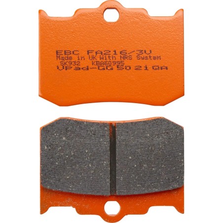 Semi-Sintered  V  Brake Pads