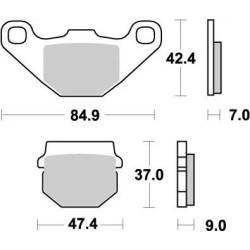 Nitro Brake Pads
