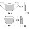 Nitro Brake Pads