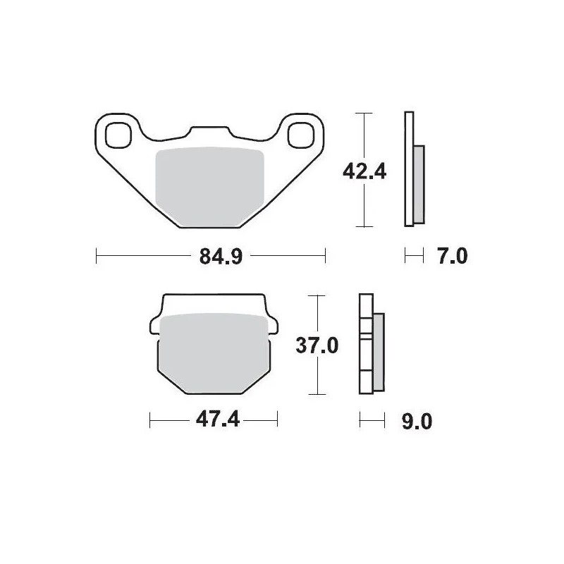Racing Brake Pads Offroad