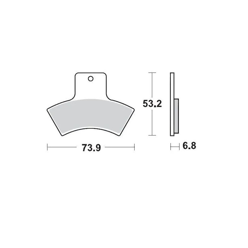 Racing Brake Pads ATV