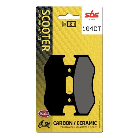 CT Scooter Carbon Tech Organic Brake Pads