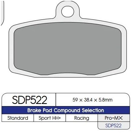 Standard Sintered Metal Brake Pads