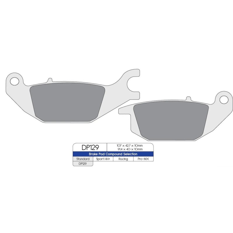 Standard Sintered Metal Brake Pads