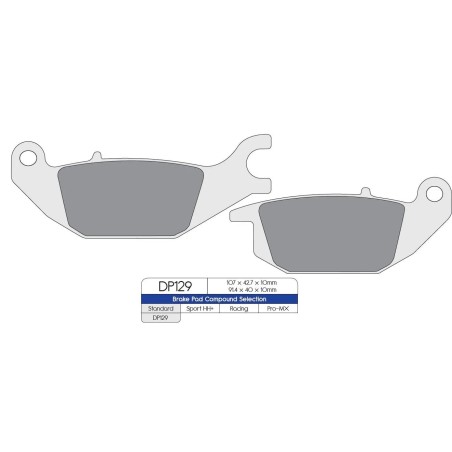 Standard Sintered Metal Brake Pads