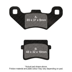 SFAC Carbon Series Scooter Brake Pads