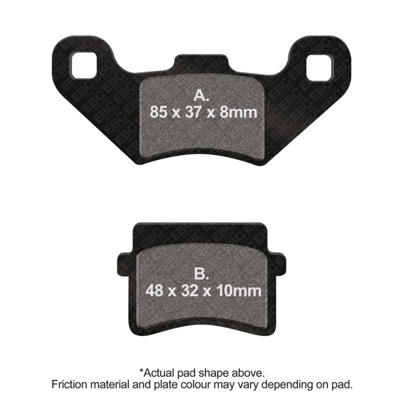 SFAC Carbon Series Scooter Brake Pads