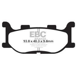 Plaquettes de frein pour scooter en carbone série SFAC