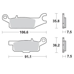 Racing Brake Pads ATV