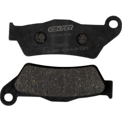 Plaquettes de frein semi-métalliques