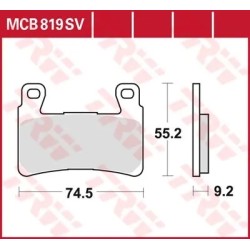 SV Series Sindered Brake Pads