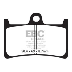 SFA-HH Series Sindered Scooter Brake Pads