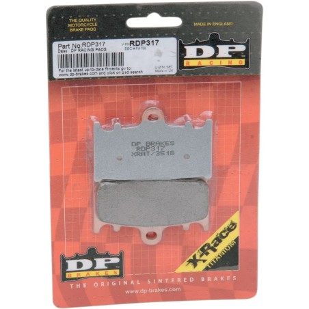 RDP Race Pads X-Race Titanium Pads