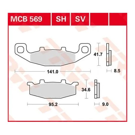 All Round Sintered Metal Brake Pads