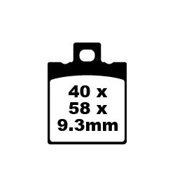 FA Series Organic Brake Pads