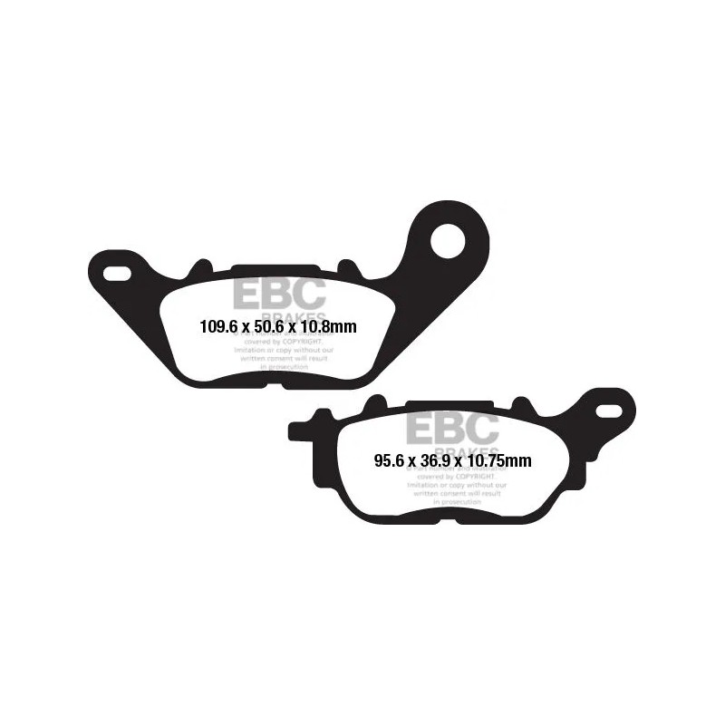 FA Series Organic Brake Pads