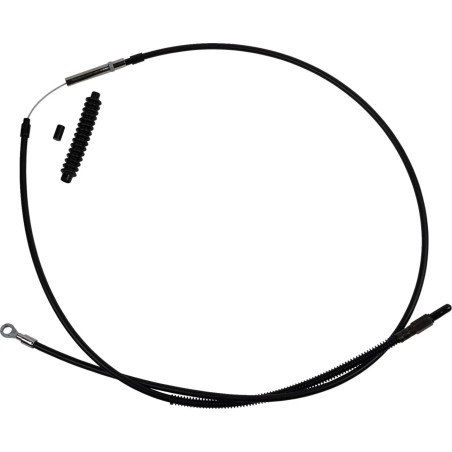 High-Efficiency Black Vinyl Clutch Cable