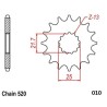 Steel Ultralight Front Sprocket