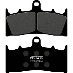 Plaquettes de frein semi-métalliques