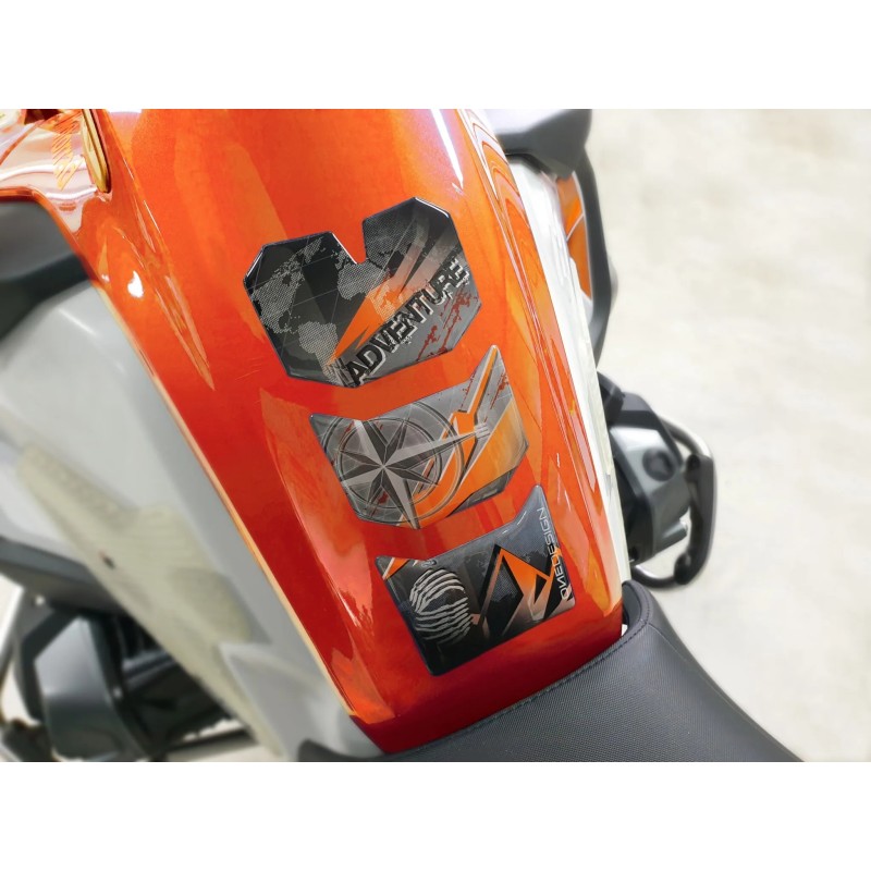 Protection de réservoir en résine douce au toucher