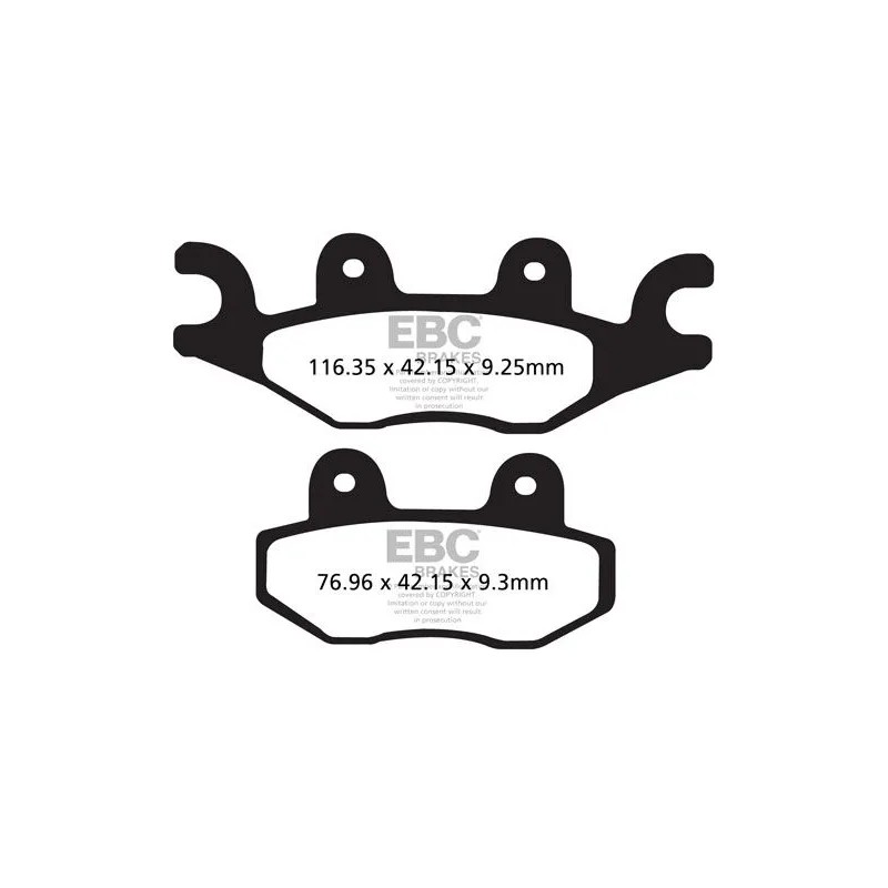 R Series Heavy Duty Sindered Brake Pads