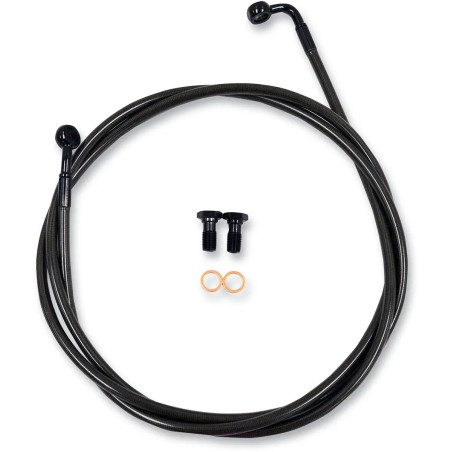 Kit durite de frein tressée Midnight