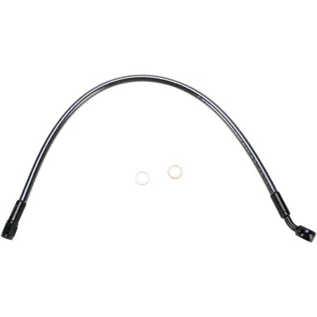 Kit durite de frein avant tressée Designer Series sans ABS