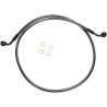 E-Z Align Braided Single Disc Front Brake Line
