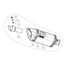 Silencieux de rechange