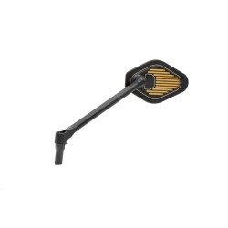 Adjustable Mirror Long Stem (18 cm) Black   Gold Edition