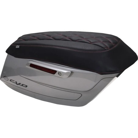 Deluxe Diamond Saddlebag Lid Covers