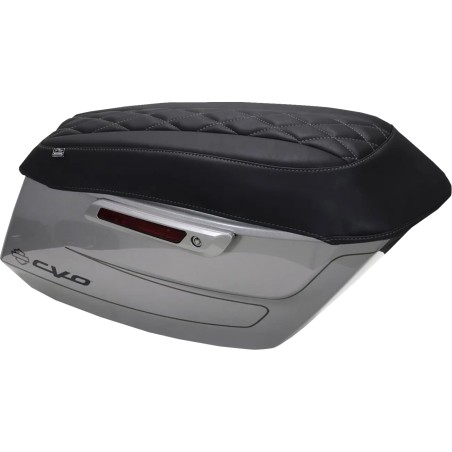 Deluxe Diamond Saddlebag Lid Covers