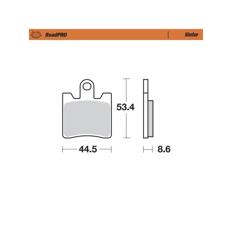 Plaquette de frein avant RoadPRO Sinder