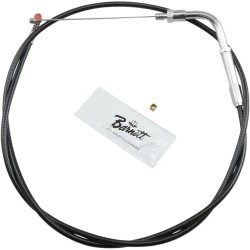 Black Vinyl Throttle Idle Cable