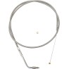 Stainless Braided Handlebar Throttle Cable