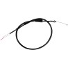 Câble d'accélérateur vinyle noir