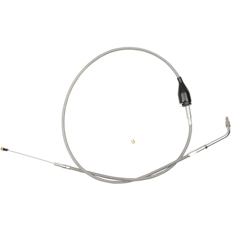 Câble de ralenti de guidon tressé inox