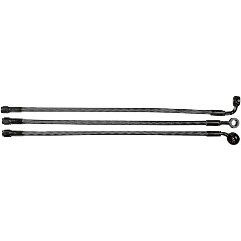 Kit durite de frein avant tressée Designer Series sans ABS