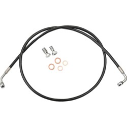 Black Braided Brake Line Kit