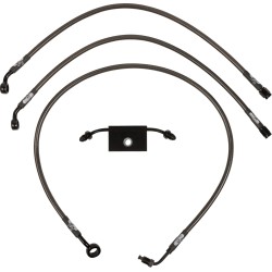Midnight Braided Brake Line Kit