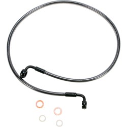 E-Z Align Braided Single Disc Front Brake Line