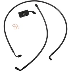 Midnight Braided Brake Line Kit