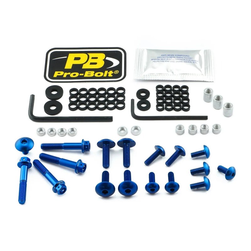 Kit de boulons pour carénage en aluminium pour Suzuki